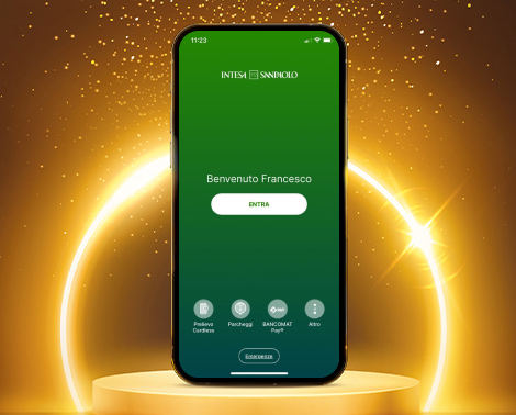 Scopri l'app Intesa Sanpaolo Mobile